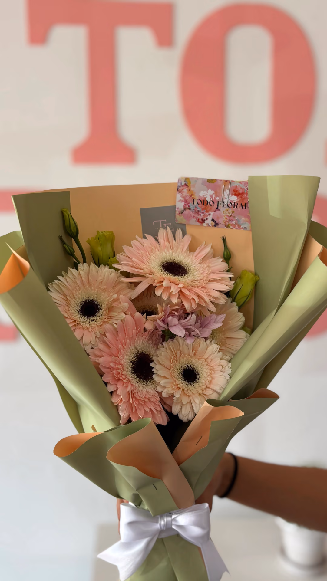 Ramo mini del Todo Floral Club, suscripción mensual de flores en Hermosillo